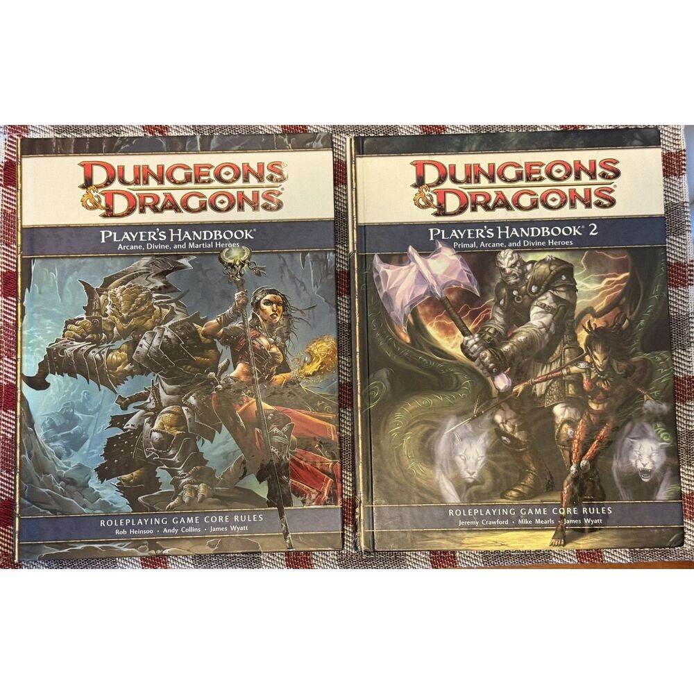 NOS: D&D 4th edition Players Handbook 1 and 2